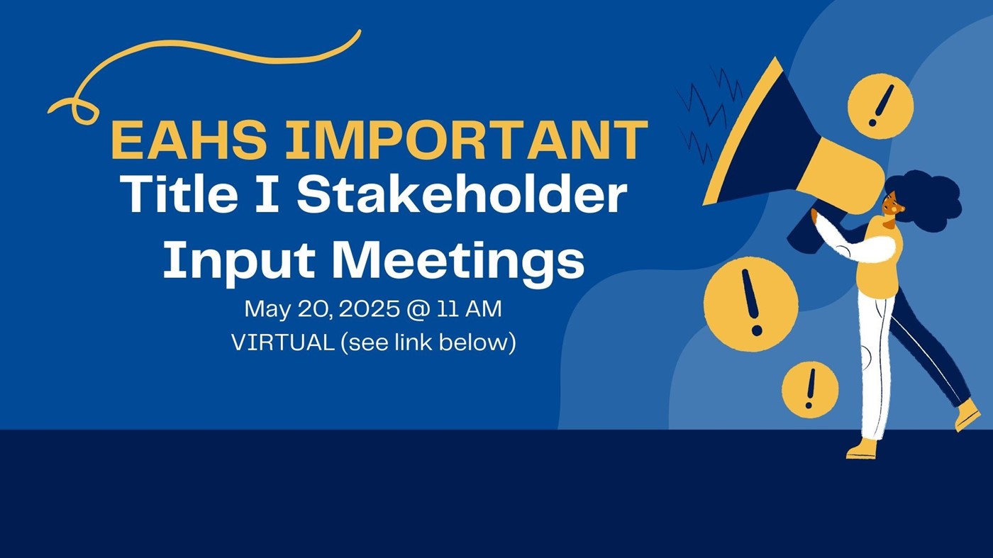 Title 1 Stakeholder Input May 2025